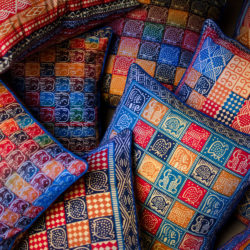 Cushion Covers - Ghana Blue